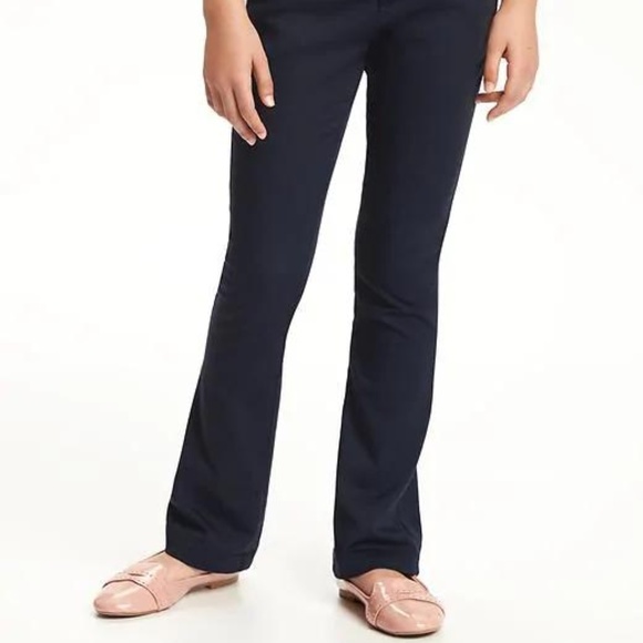 Old Navy Uniform Bootcut Pants for Girls New - Picture 2 of 3